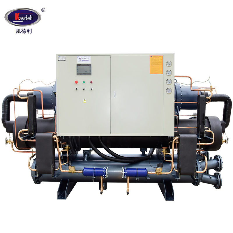 120hp 100ton 90Rt Water Cooled Screw Chiller China 3phase 120 Tr  