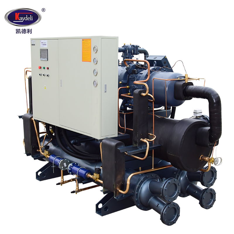 120hp 100ton 90Rt Water Cooled Screw Chiller China 3phase 120 Tr  