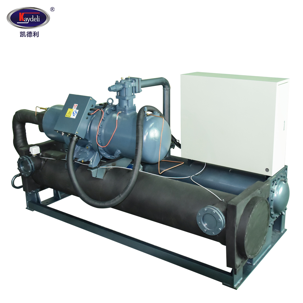 150hp water cooled screw chiller 150 tons 