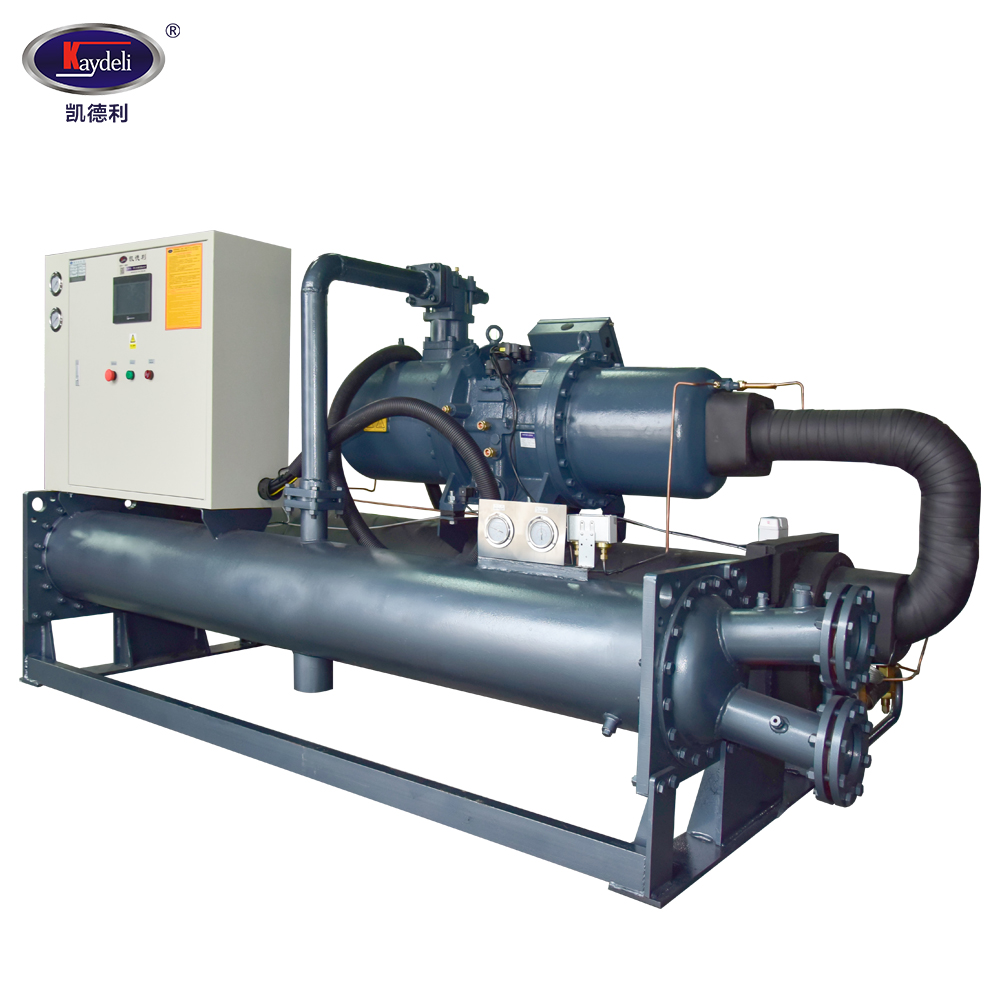 240hp 200ton Water-cooled Screw Chillers in new energy industry