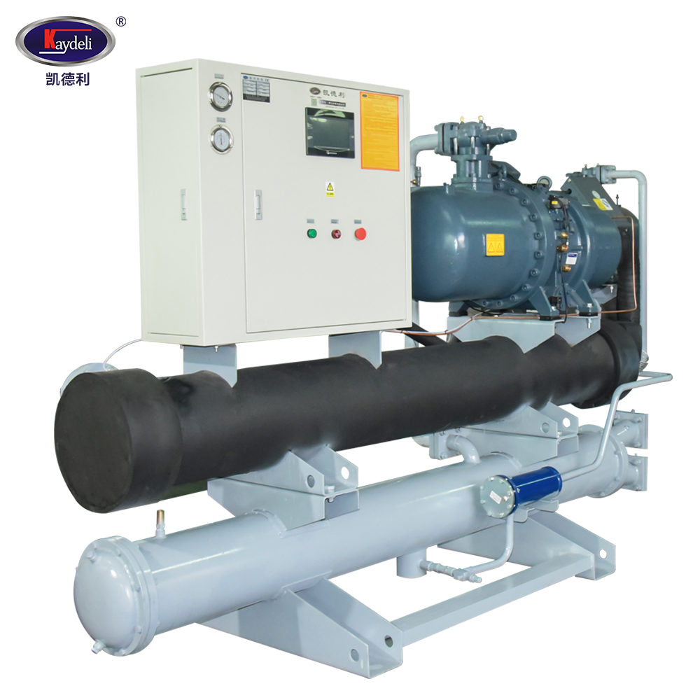 80Hp water cooled screw type cooling chillers unit 