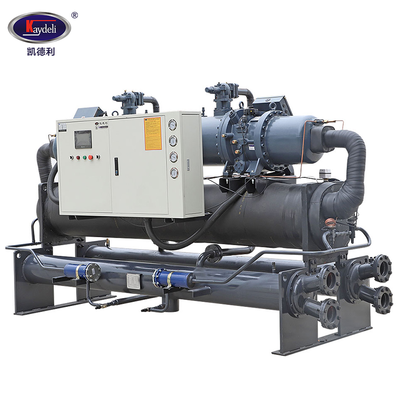Kaydeli 360 HP industrial screw water cooled chiller system