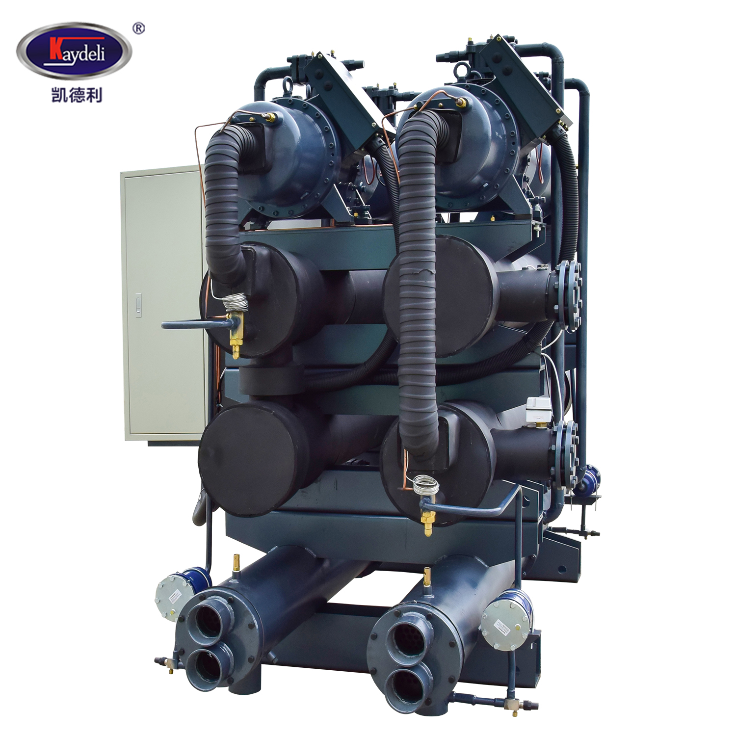 480hp 400hp 400RT Water-cooled Screw Chillers in Hydrogen production, Nitrogen production