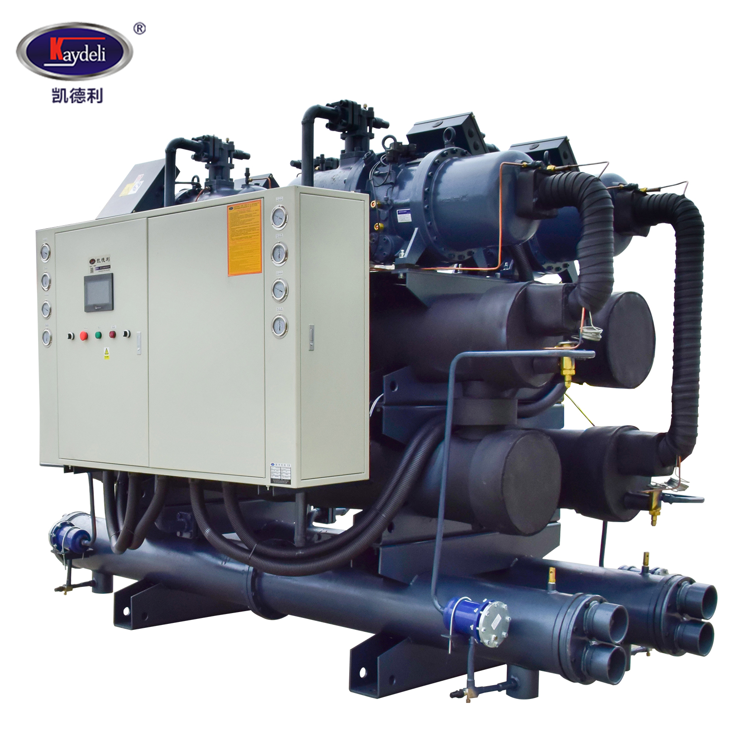 480hp 400hp 400RT Water-cooled Screw Chillers in Hydrogen production, Nitrogen production