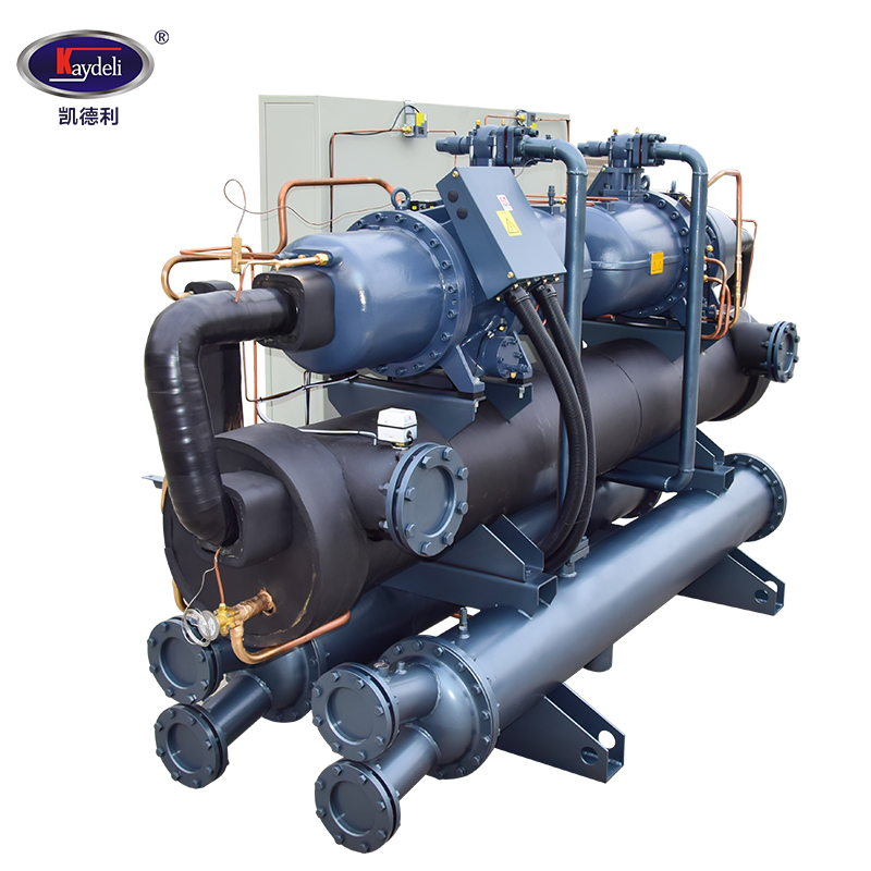 130 ton 160Hp Shopping mall water cooled chiller unit 