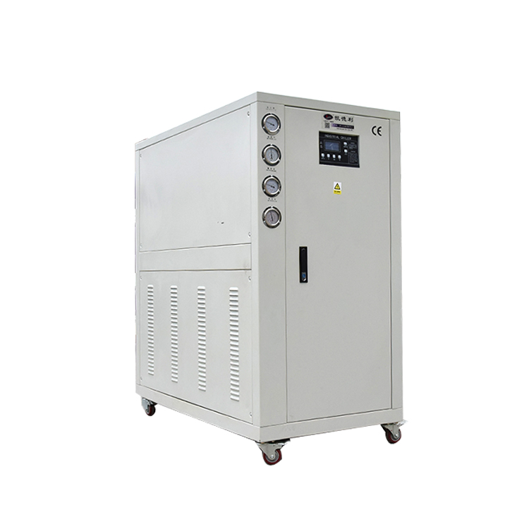 15hp 12.5Rt 12Ton 48.2KW Chiller System Chiller Fnf Chiller Inlet And Outlet Water Temperature