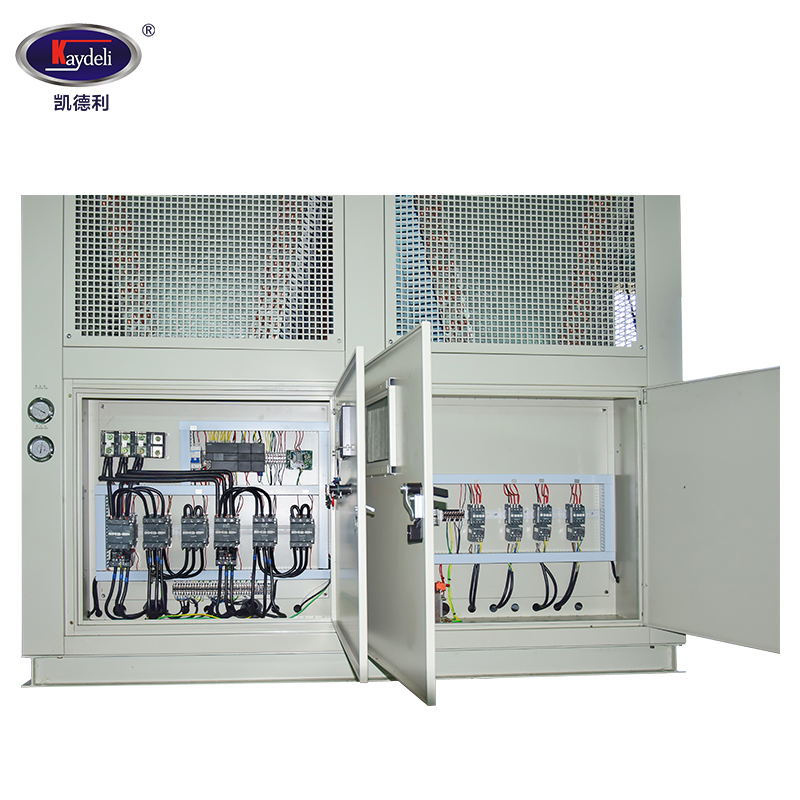 80Ton 100hp 299kw Air Cooled Water Screw Chiller Kaydeli Air Cooled Screw Compressor Chiller
