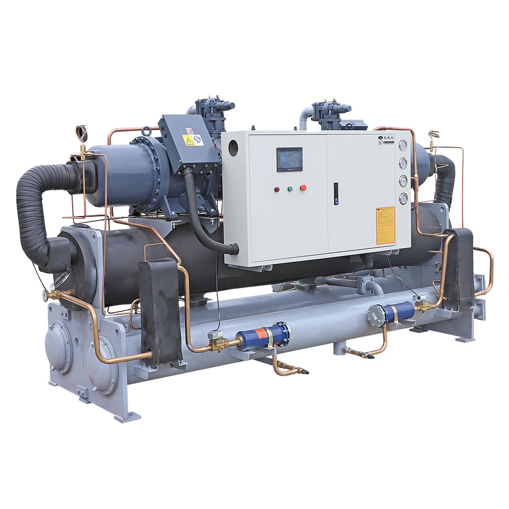 130 ton 160Hp Shopping mall water cooled chiller unit 