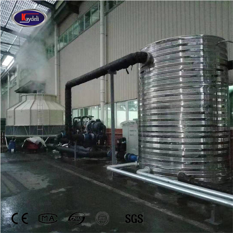 175ton To 1000ton Water Cooled Tower In Injection And Hydraulic System