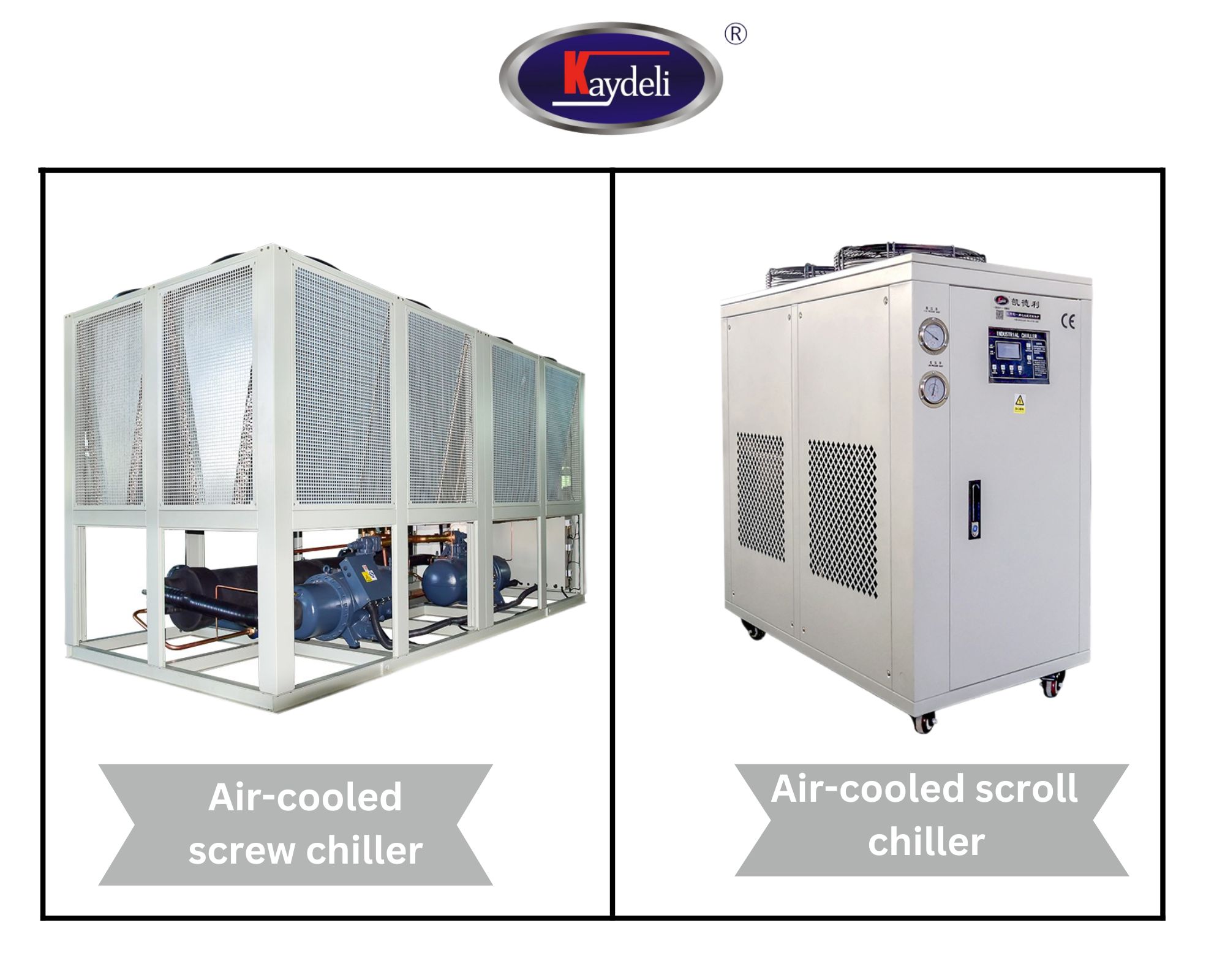Why air-cooled chiller is so important and difference with water-cooled chiller
